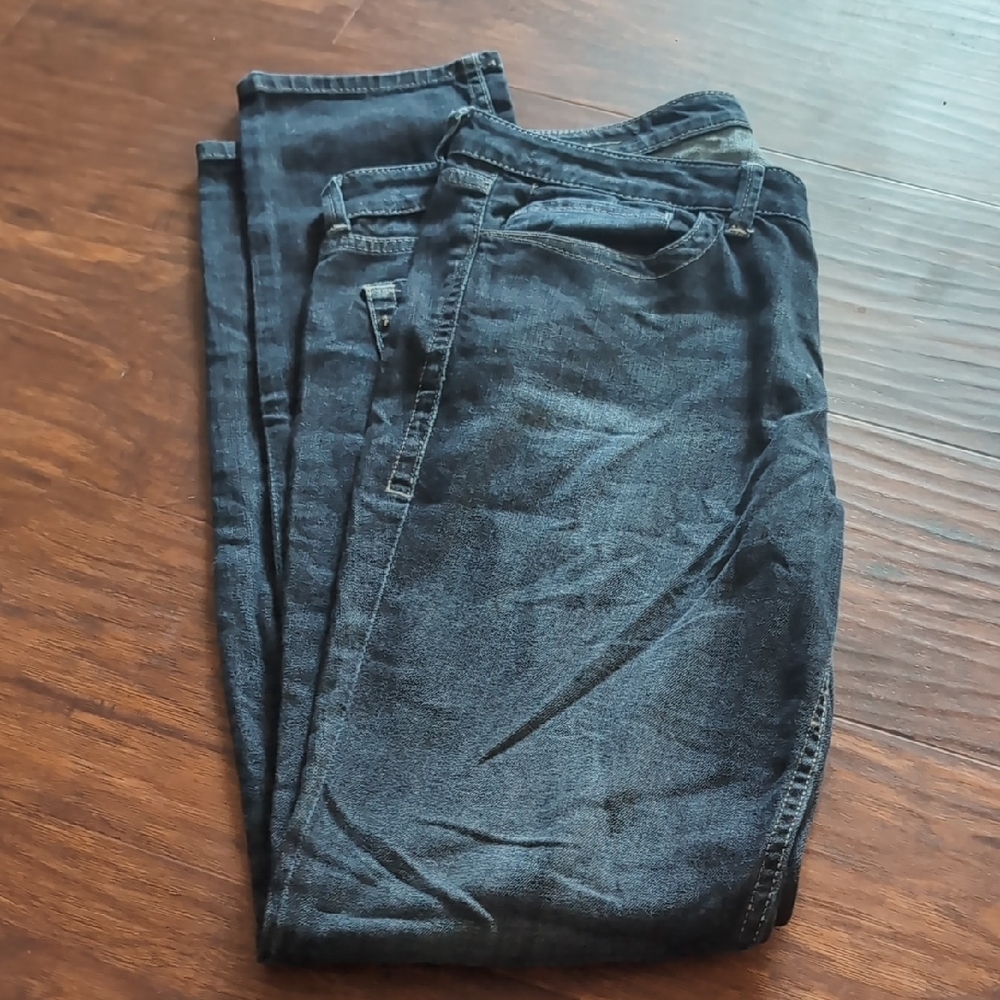 Dark Blue Denim Jeans
